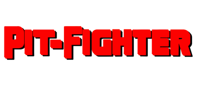 Pit-Fighter logo for Sega Genesis